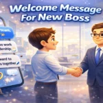 welcome-message-for-new-boss